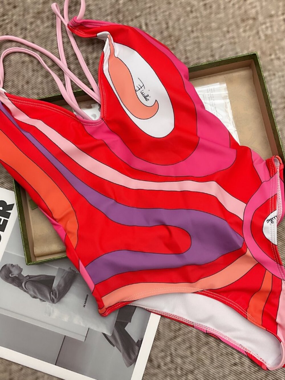 Emilio Pucci Bikini Halter-Neck Swimsuit - Picture 5 of 8